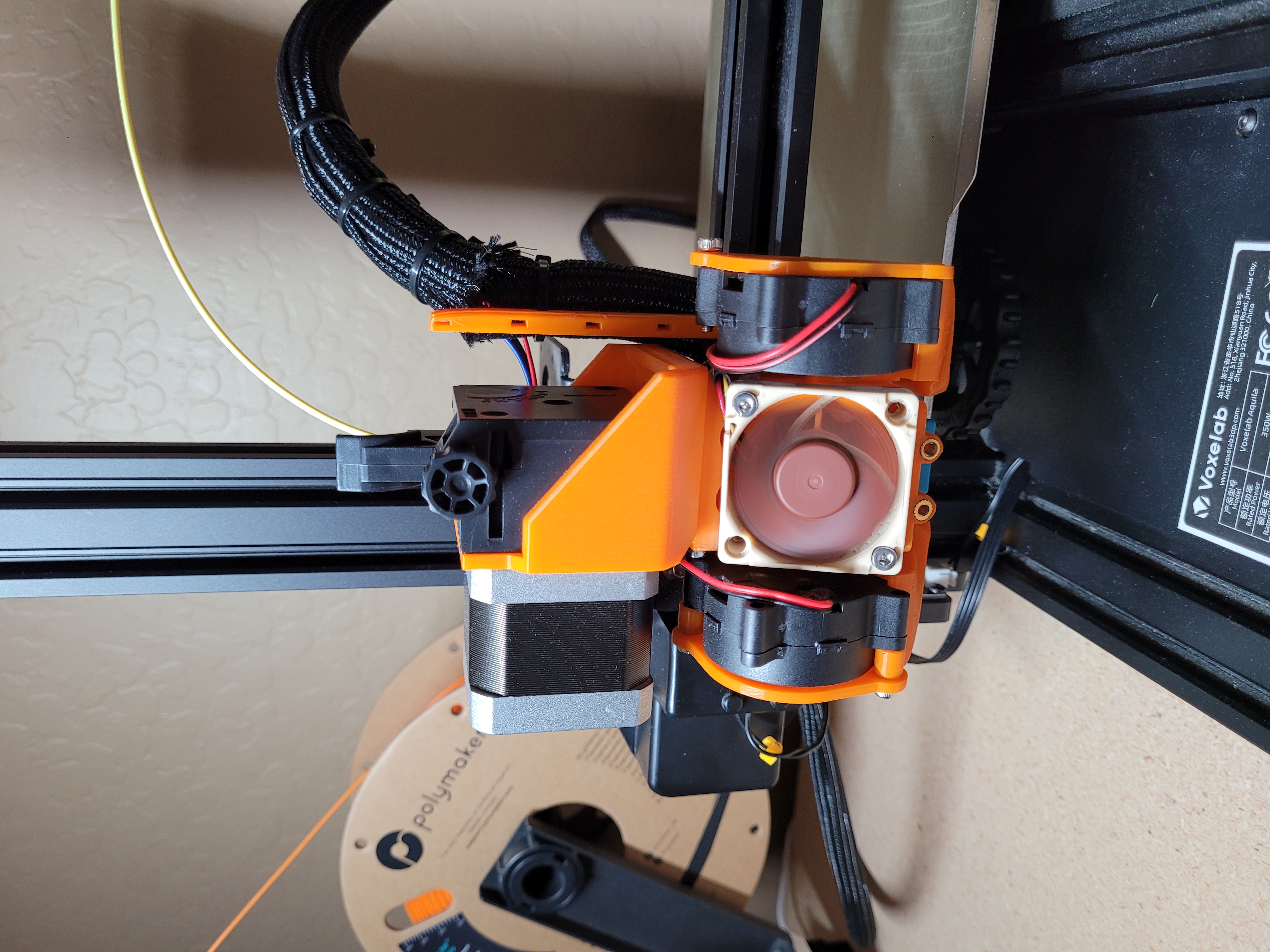 Hero Me Gen7 (HMG7) E3D-Online Titan Side Mount 3D model thumbnail