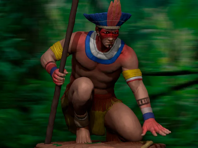 Brazilian indigenous #sculping #contest