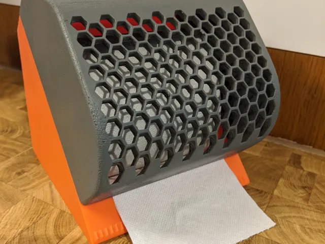 Toilet paper wall holder