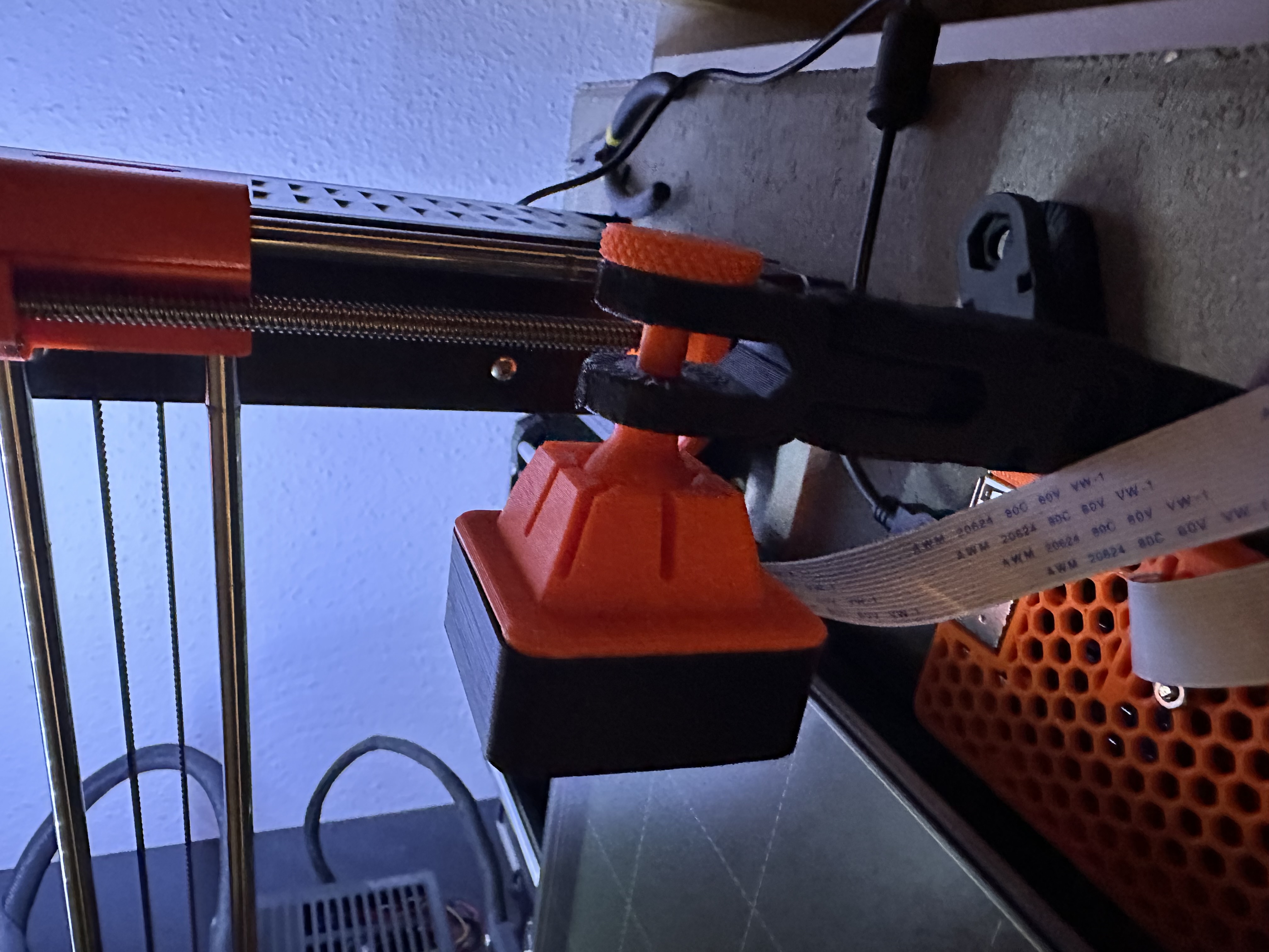 Articulating Raspberry Pi Camera Mount for CAM-OV5647 with M12 Lens Case but with ball mount