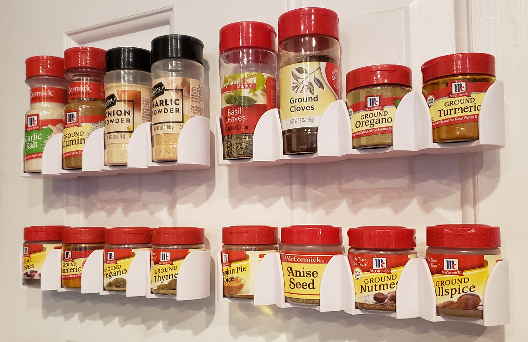 Floating Spice Rack