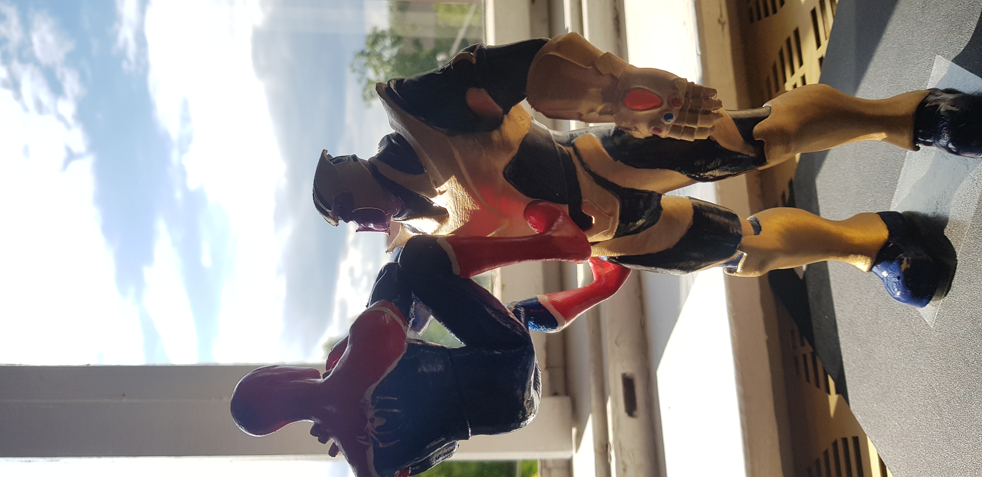 Thanos vs Spiderman