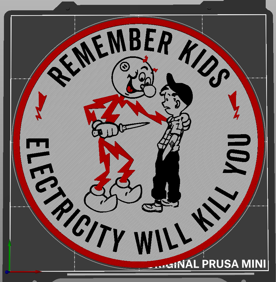 Electricity Will Kill You Sign