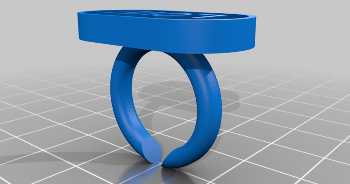 love Ring by Fujin Raijin | Download free STL model | Printables.com