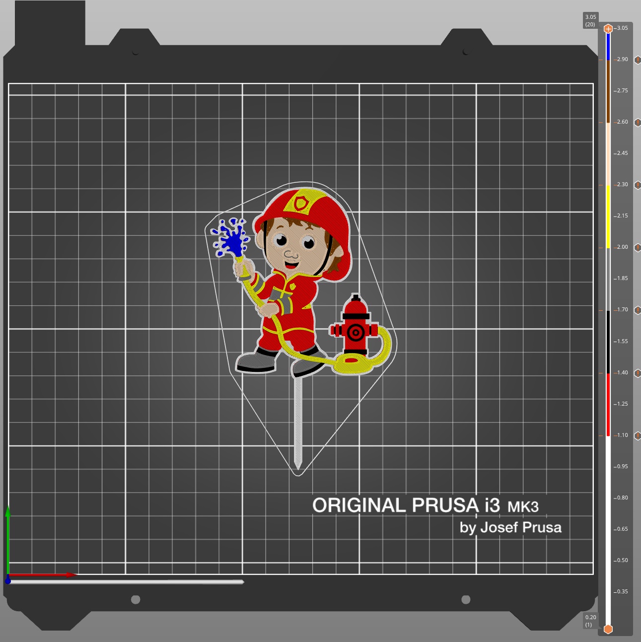 Hasiči – Zápichy do dortu (Firefighter Cake Toppers)
