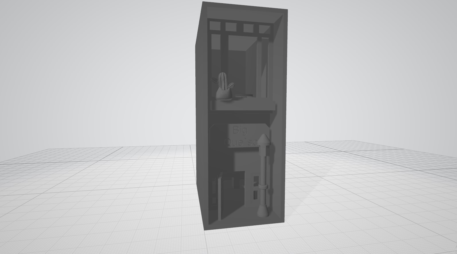 Simple book nook