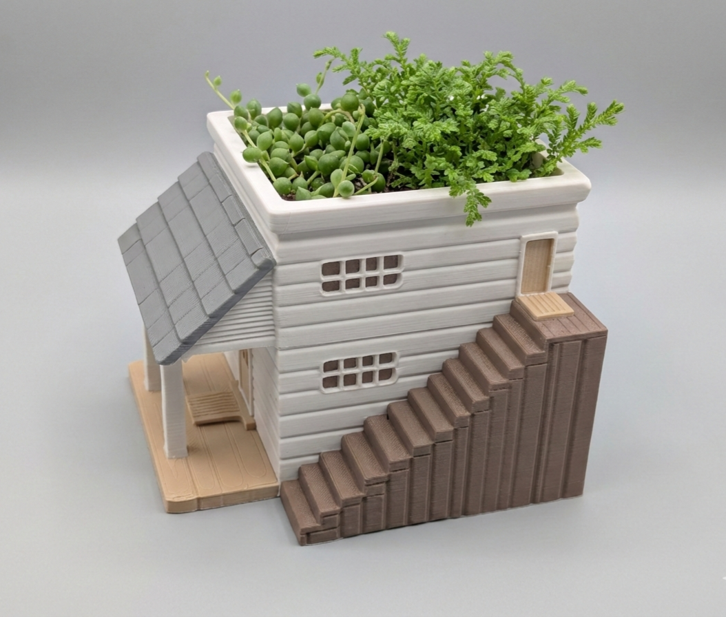 Mini Home Flower Planter - Architectural Planter