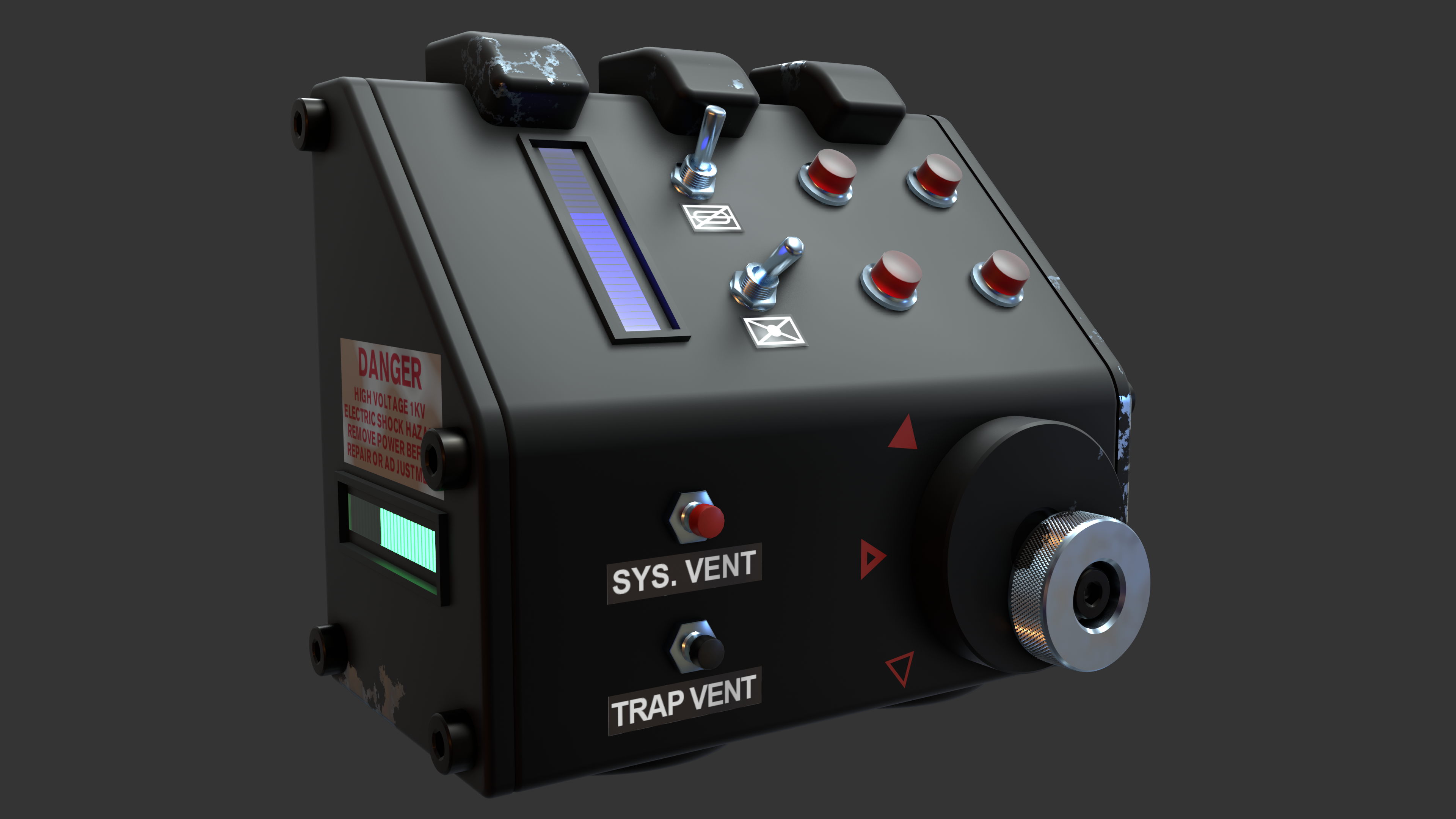 SVT v1.0 (Shoulder Vent Trigger) for Proton Pack