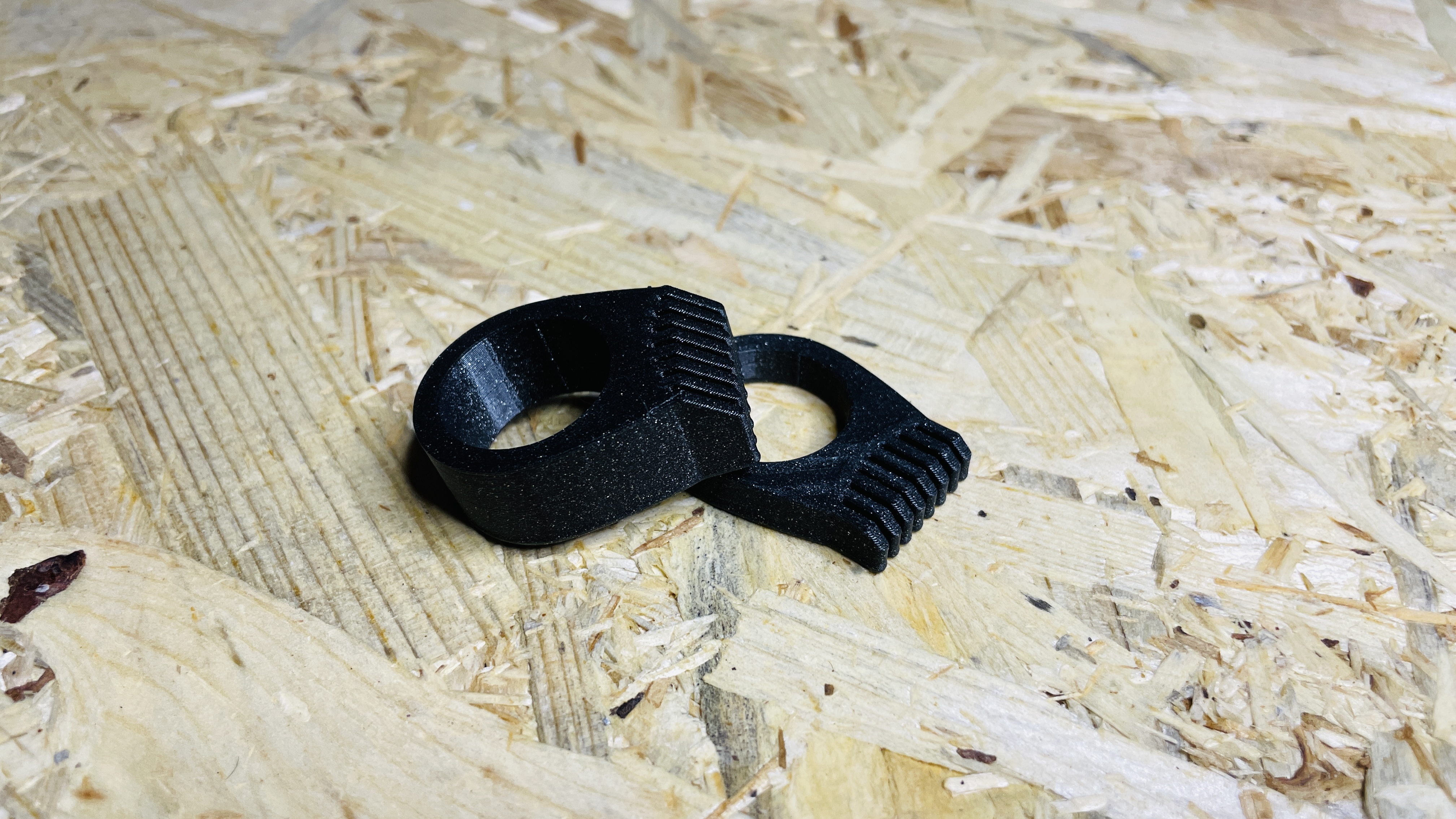 Miniatura 5 do modelo 3D CyberPunk Ring - Ribangle