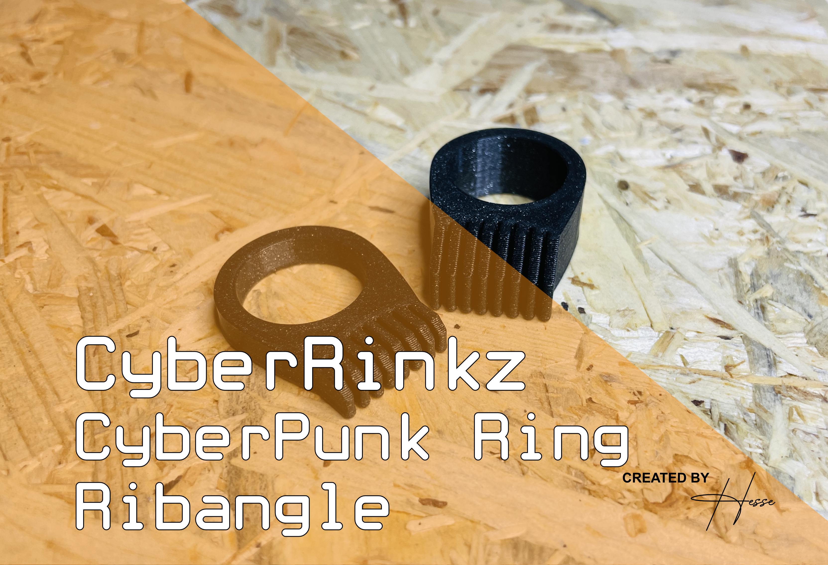 CyberPunk Ring - Ribangle