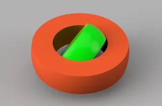 Simple Sprite Spinner von Blown2bits | Kostenloses STL-Modell ...
