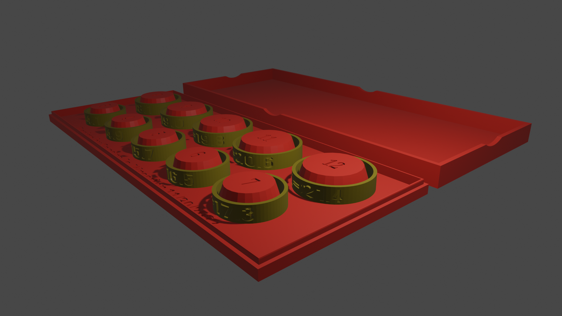 Ring Sizer - International Whole Sizes