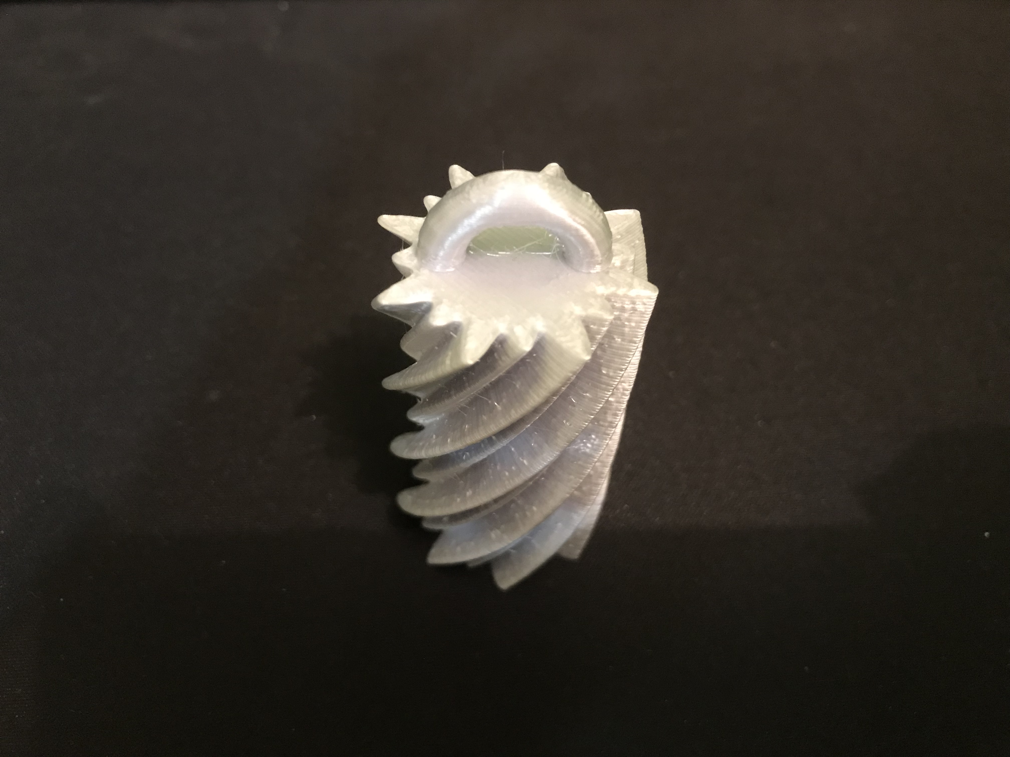 Spiral Christmas Ornament