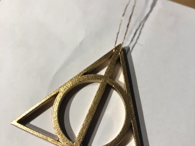 Harry Potter Deathly Hallows Cristmas Hanger