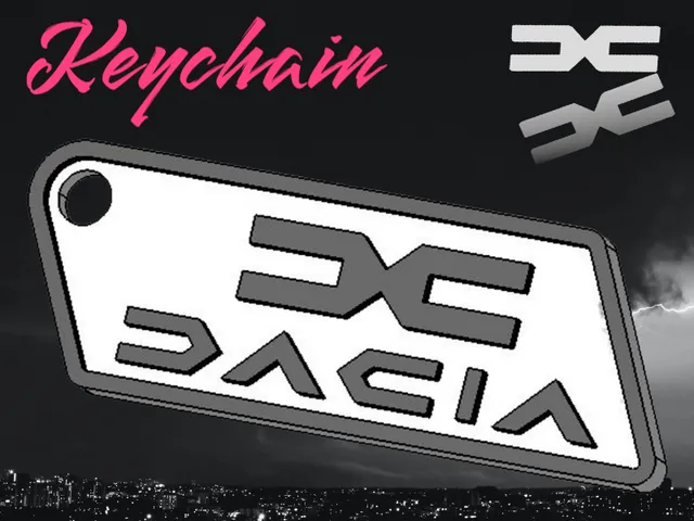 Dacia Keychain Logo