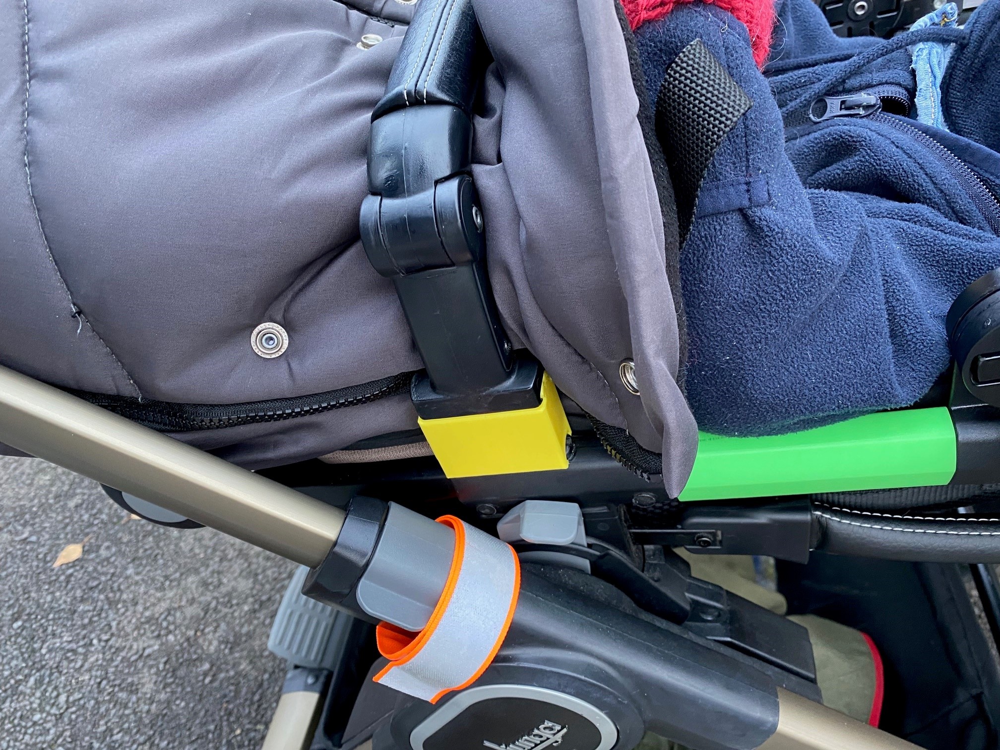 Emmaljunga NXT90 stroller bumper bar extender by Preppen Download