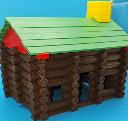 Mini Lincoln Log Set