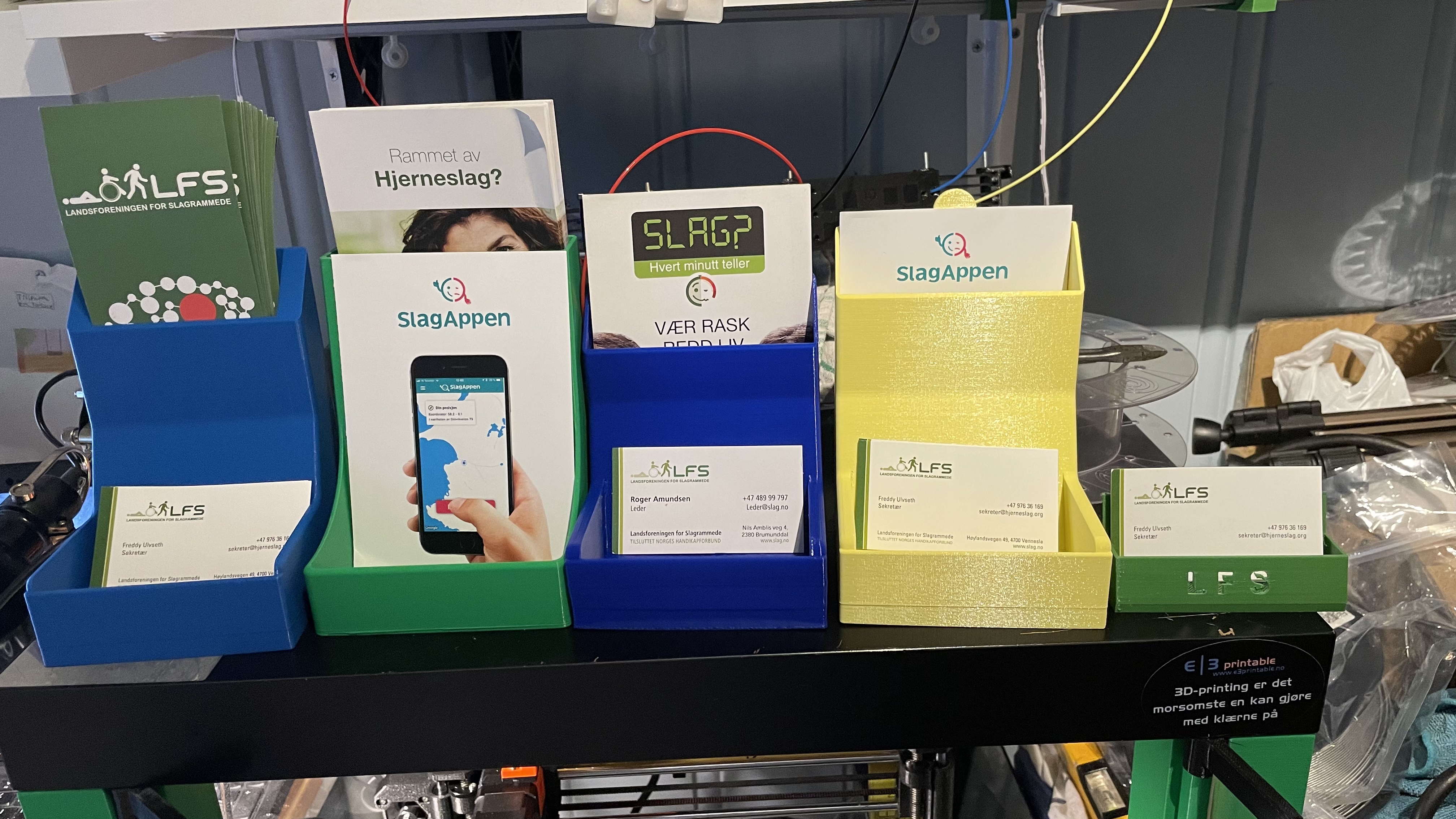 Flyer stands