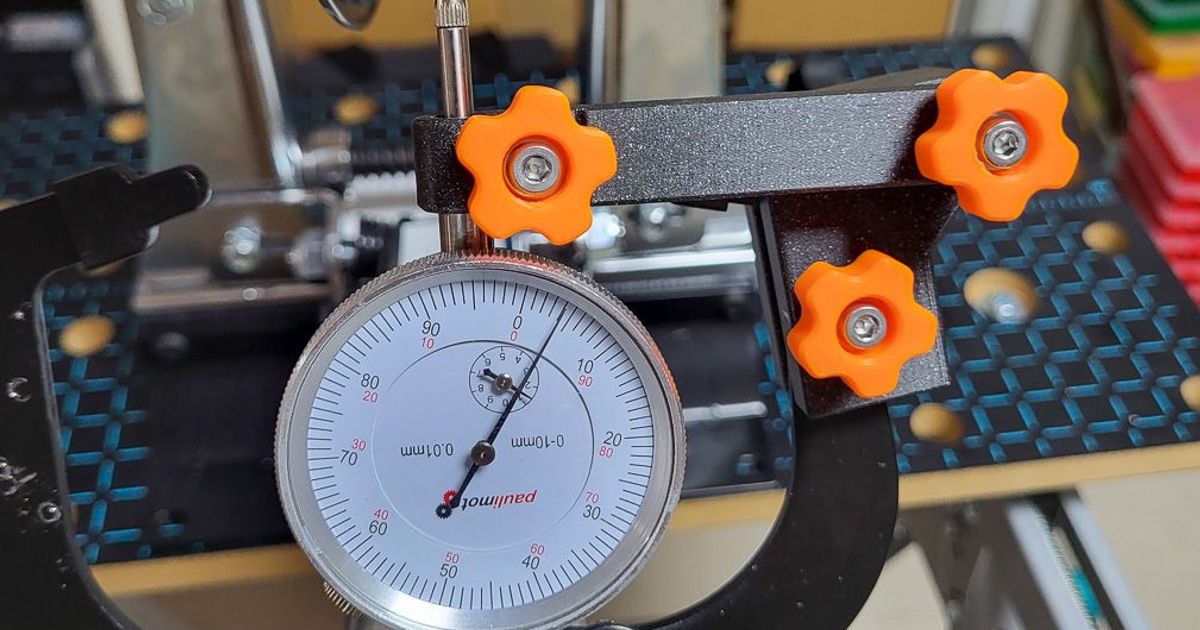 Dial Gauge Holder for Wheel Truing Stand V2.0 by Alexander Download