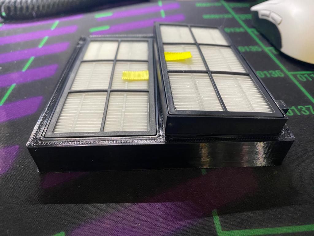 Roomba Filter for AirManagerV2 right side fixed 3D model thumbnail