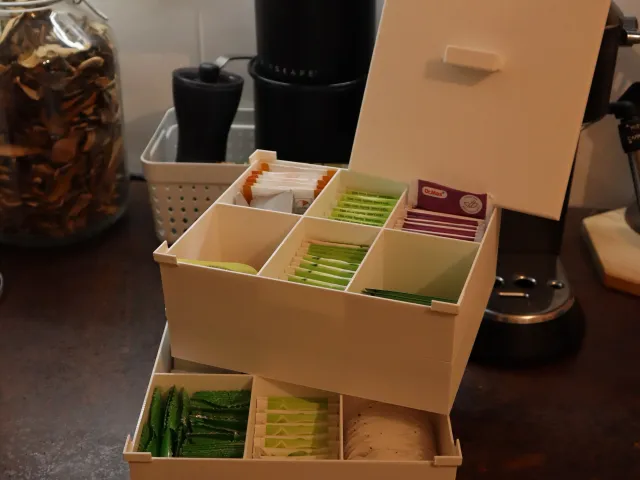 Tea box (stackable)