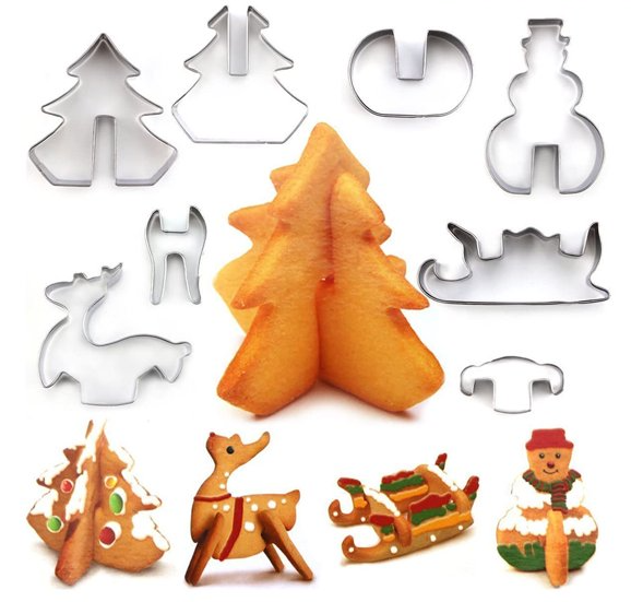 3D Christmas Cookie Cutter
