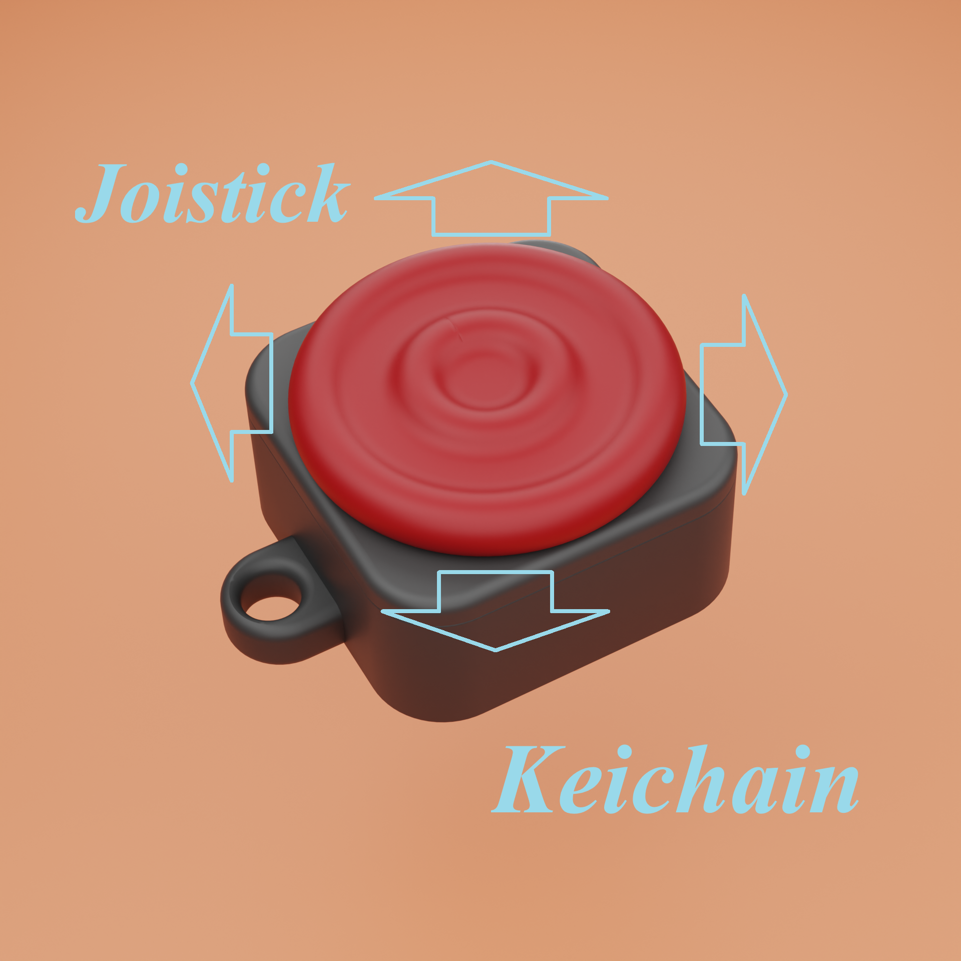 Fidget Joistick keychain