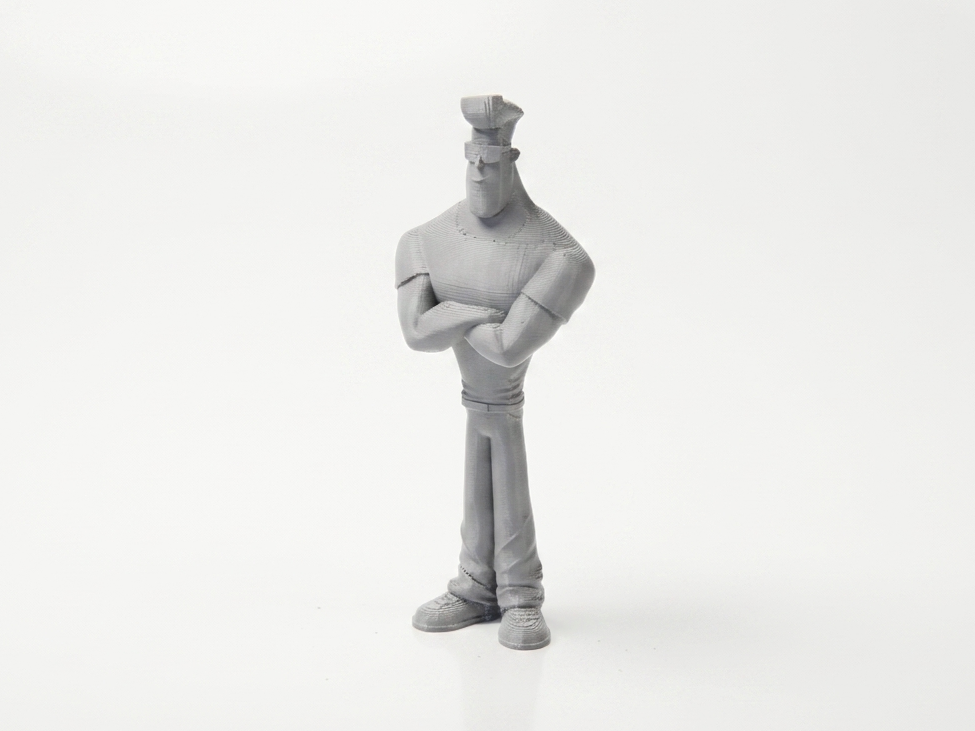 Johnny Bravo Figurine Cartoon Character 3D Printable