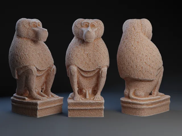Thoth : Baboon Moon God