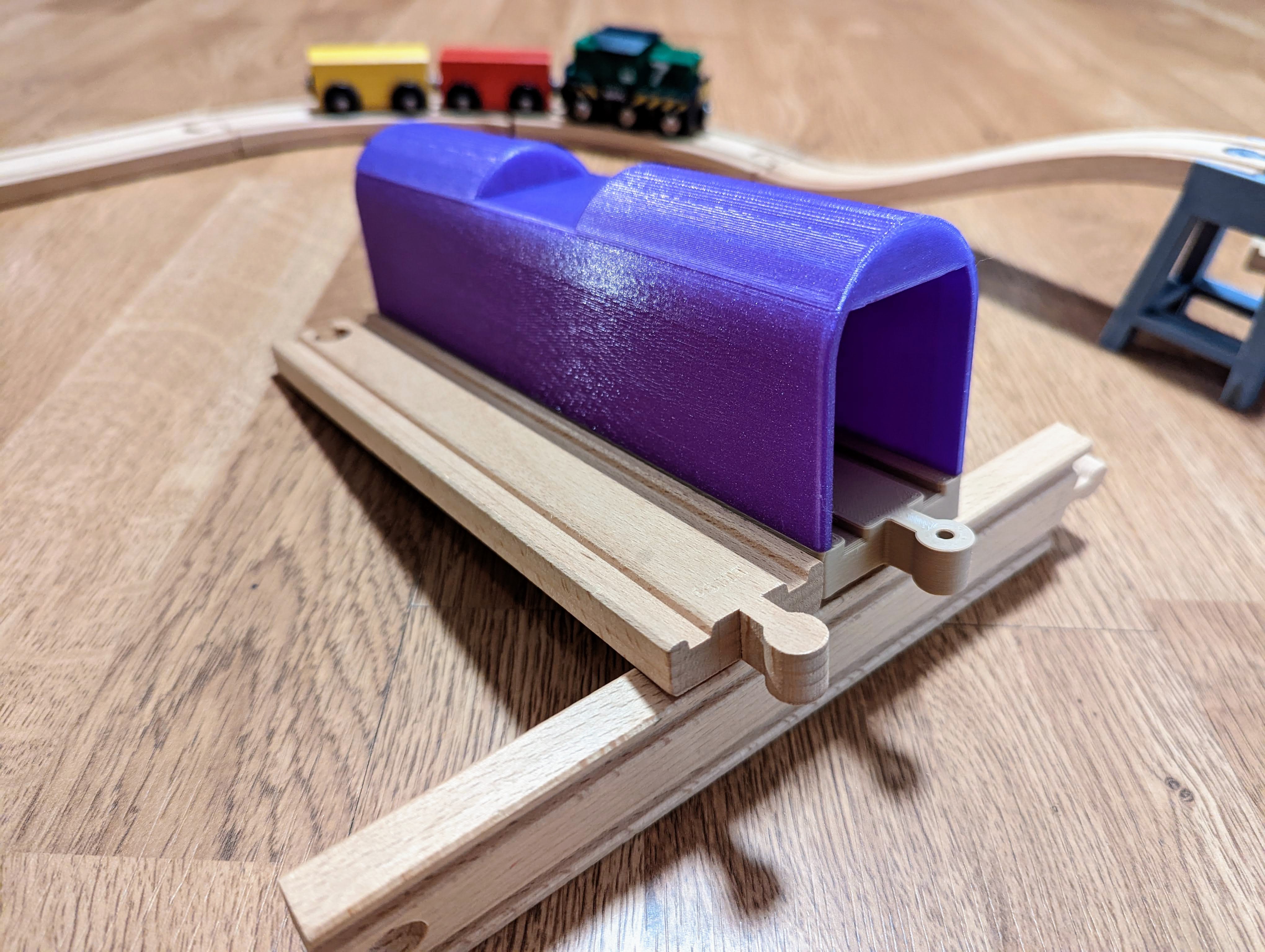 Brio Wooden Train Tunnel by Daniel | Download free STL model ...