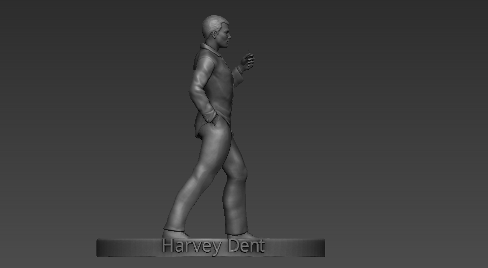 Miniatura 5 do modelo 3D Two-Face