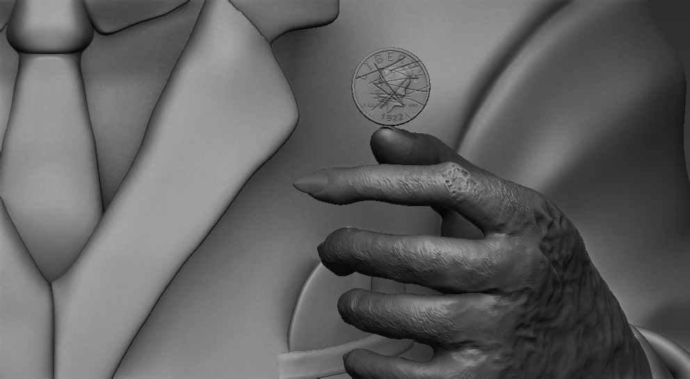 Miniatura 2 do modelo 3D Two-Face