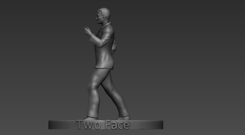 Miniatura 4 do modelo 3D Two-Face