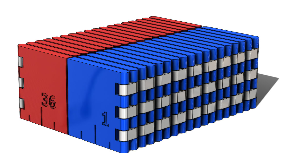 Folding Yardstick by m_IDEX Download free STL model