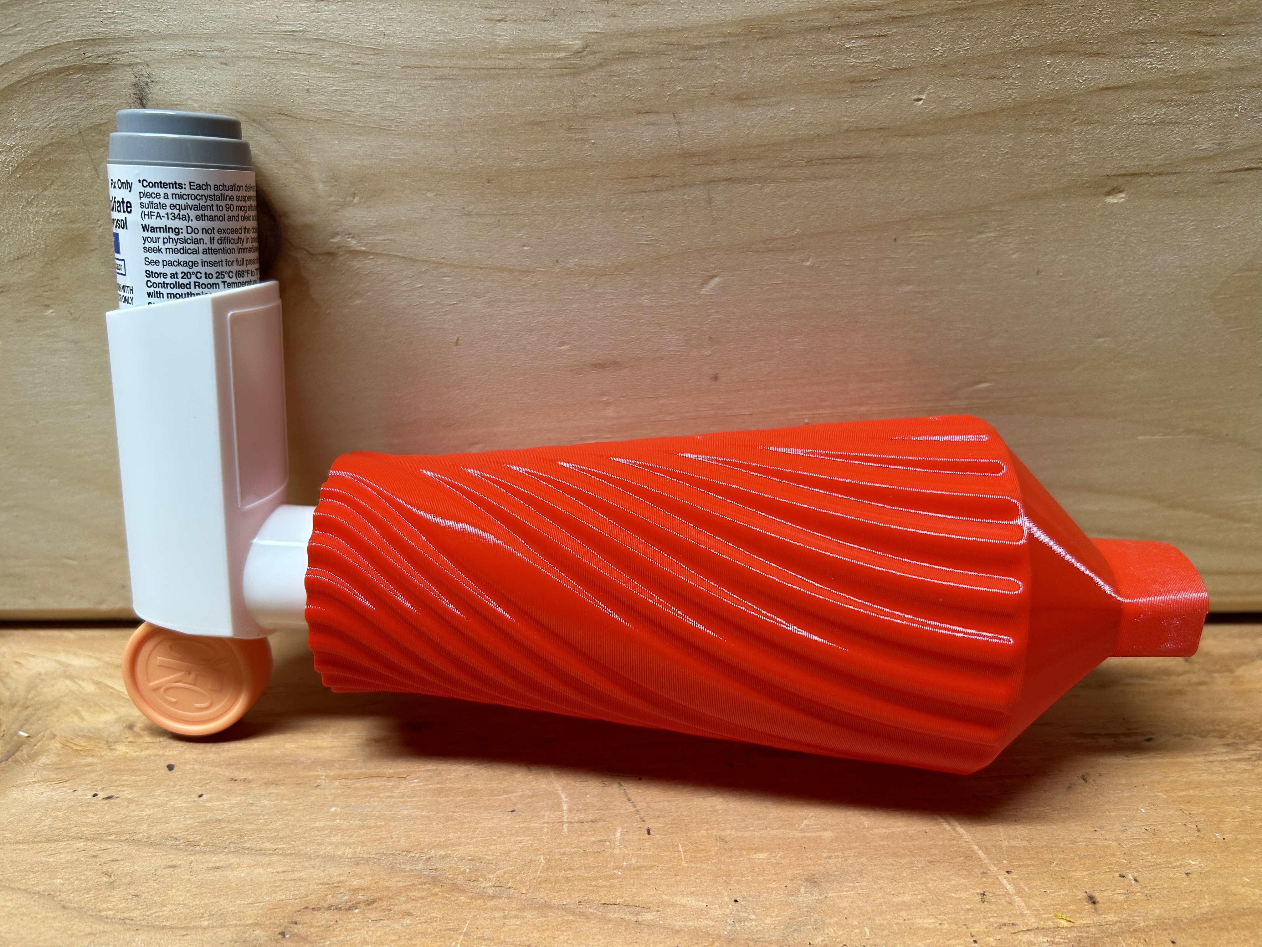 Tornado Tube Asthma Inhaler Spacer