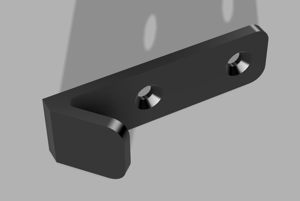 Hook two screw by MG Download free STL model