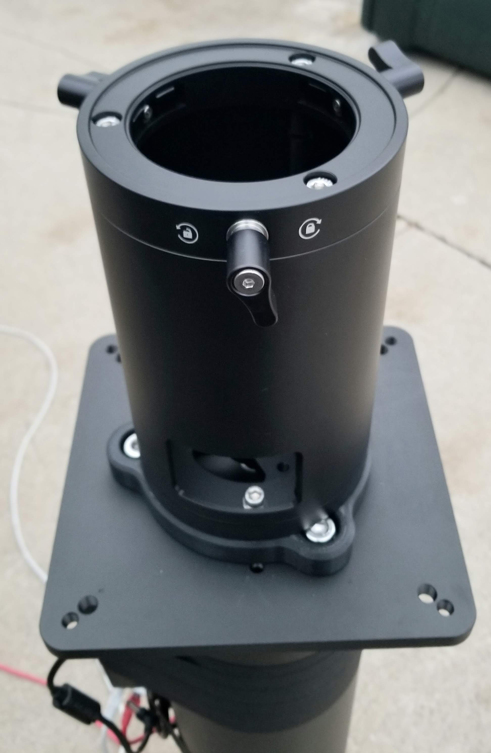 ZWO AM5 PE200 pier adapter for iOptron piers by drhollen Download