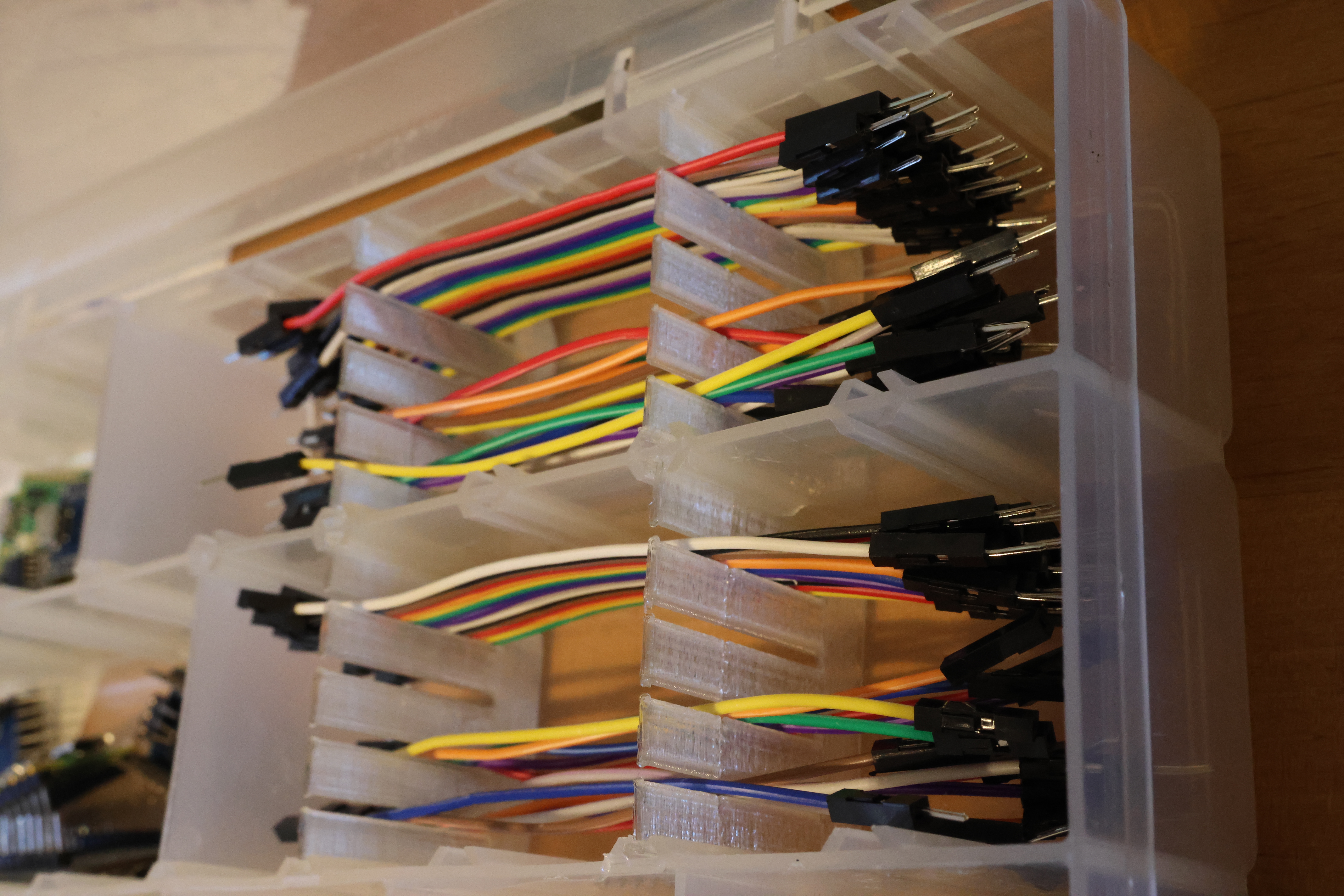 jumper wire organizer for screwbox