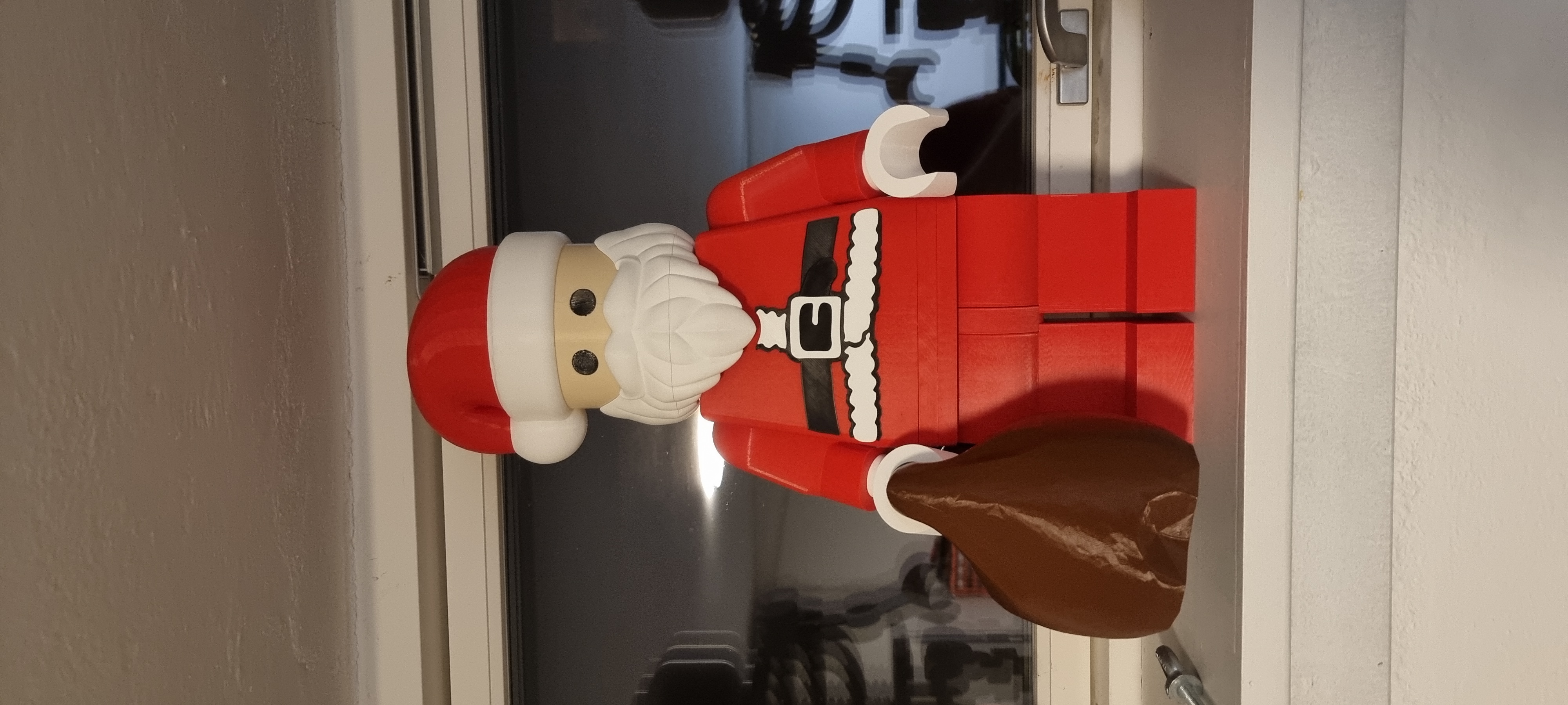 Big Santa Lego inspired
