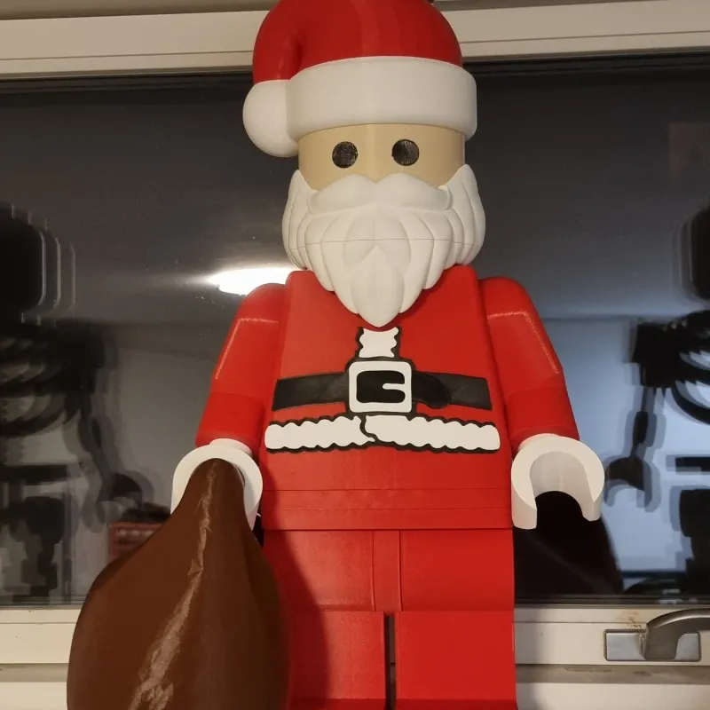 Big Santa Lego inspired by Quist | Download free STL model