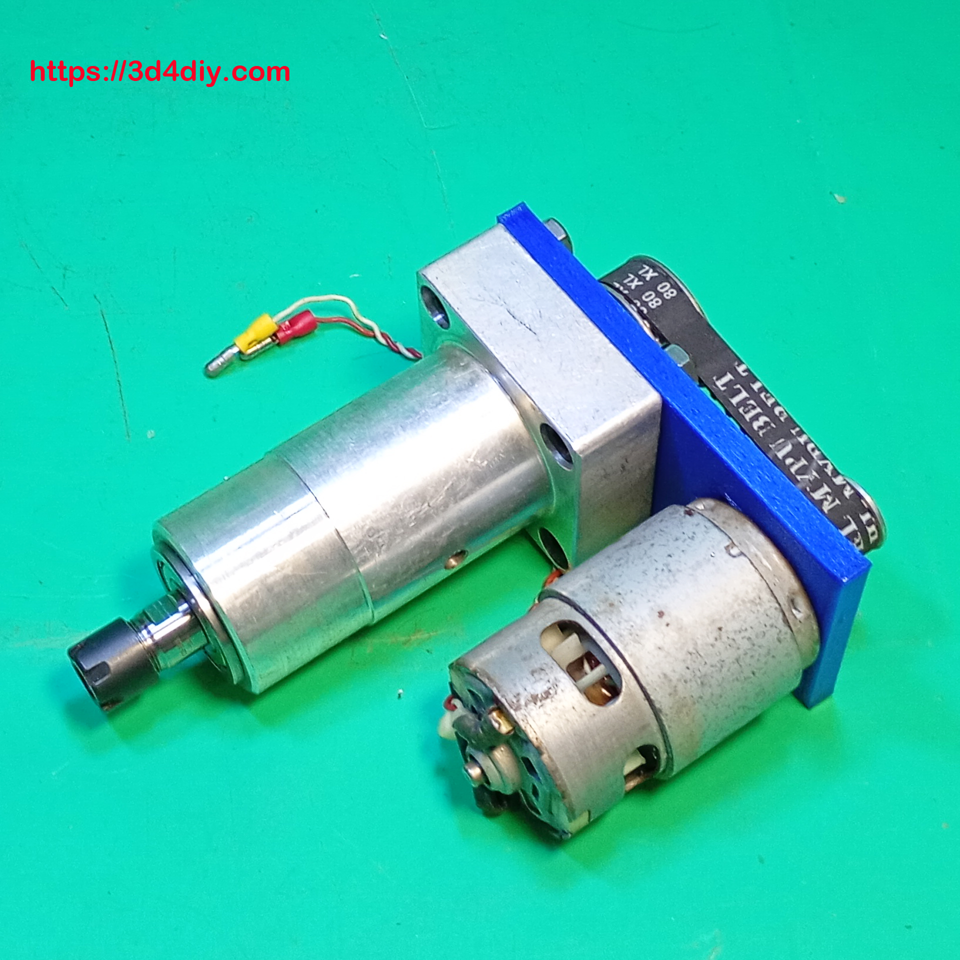 Avatar Spindle Milling Homemade ER11 BLDC Brushed Motor DIY