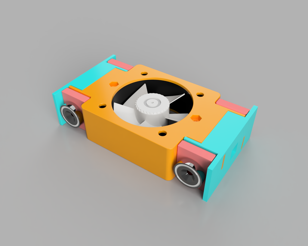 Heizkörperverstärker mit Magnethalterung, Radiator Fan, Alternative zu SpeedComfort