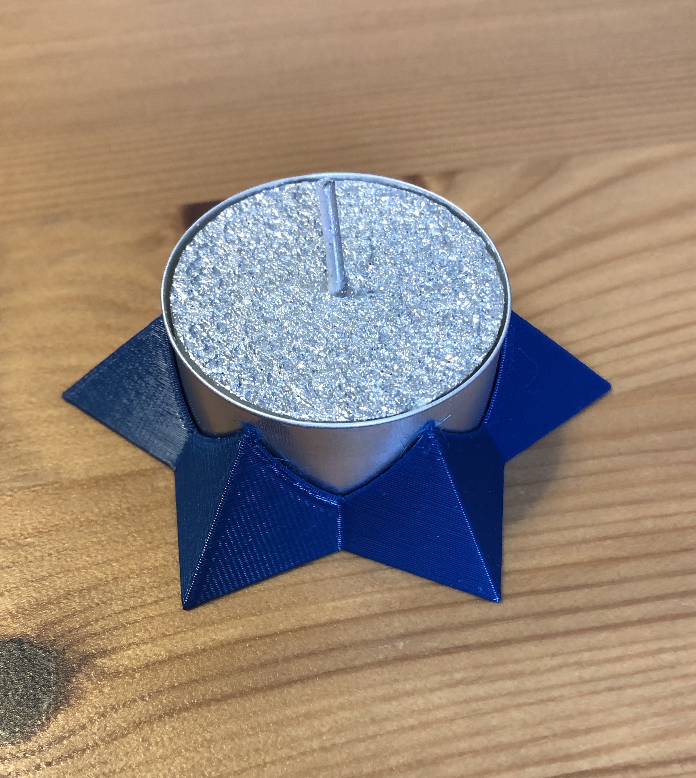 Star candle holder