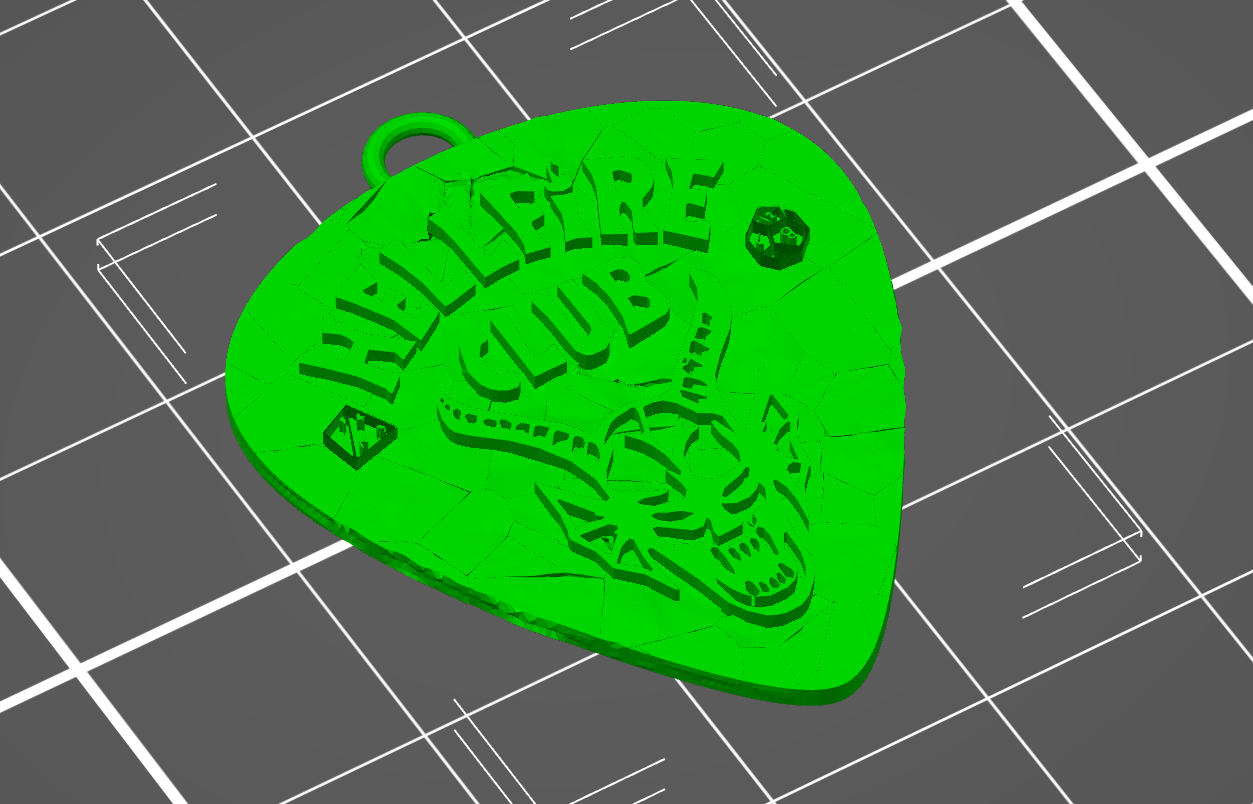 Stranger Things Hellfire Club Pendant