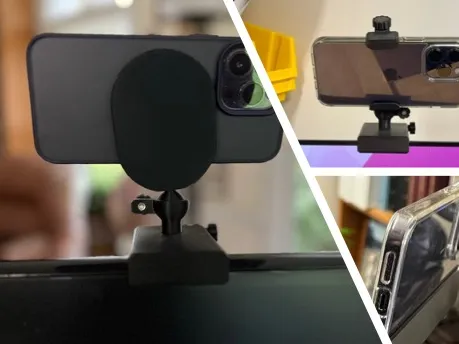 External Monitor Mount for iPhone Continuity Camera