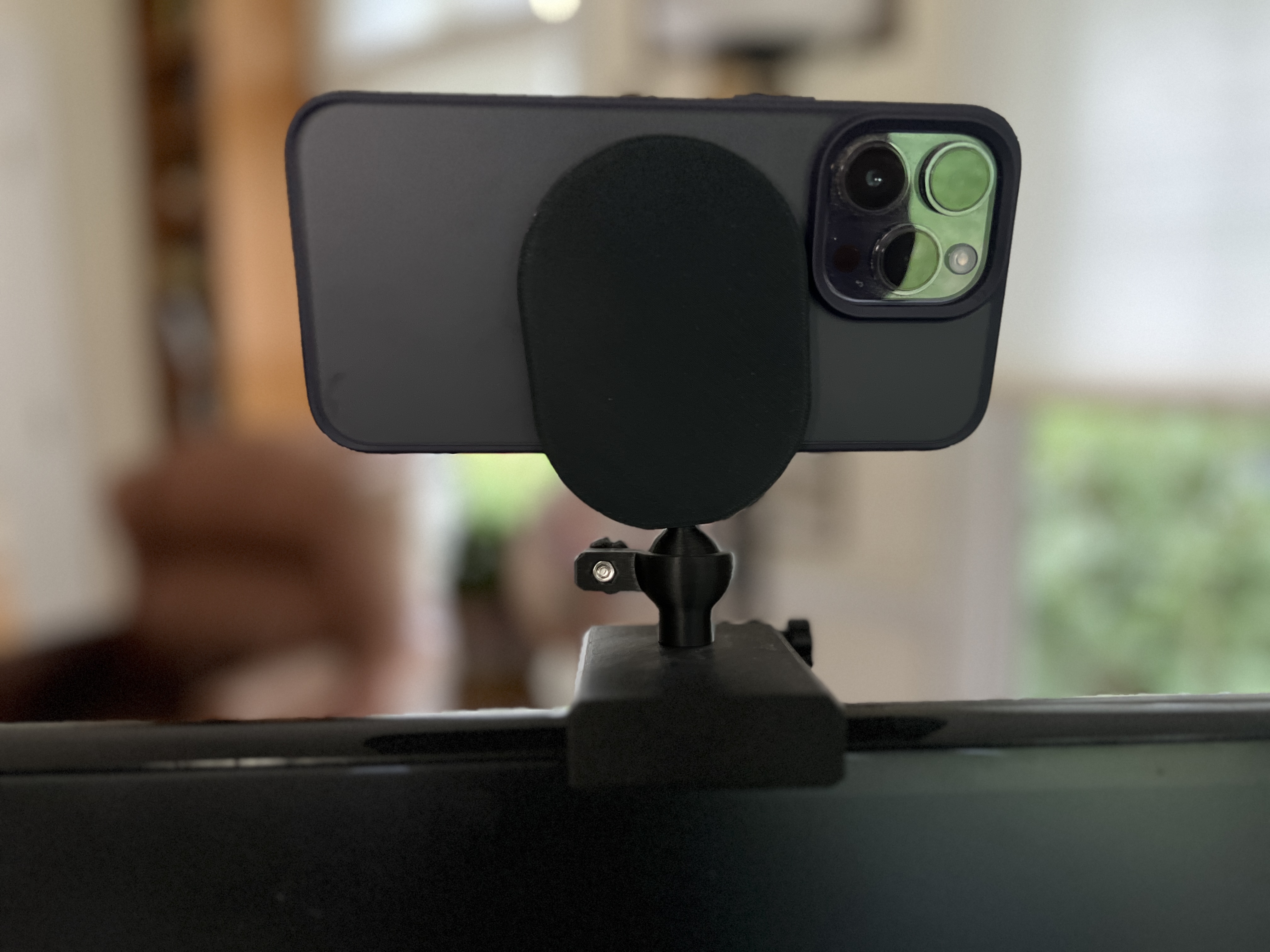 External Monitor Mount for iPhone Continuity Camera by fuchsr ...