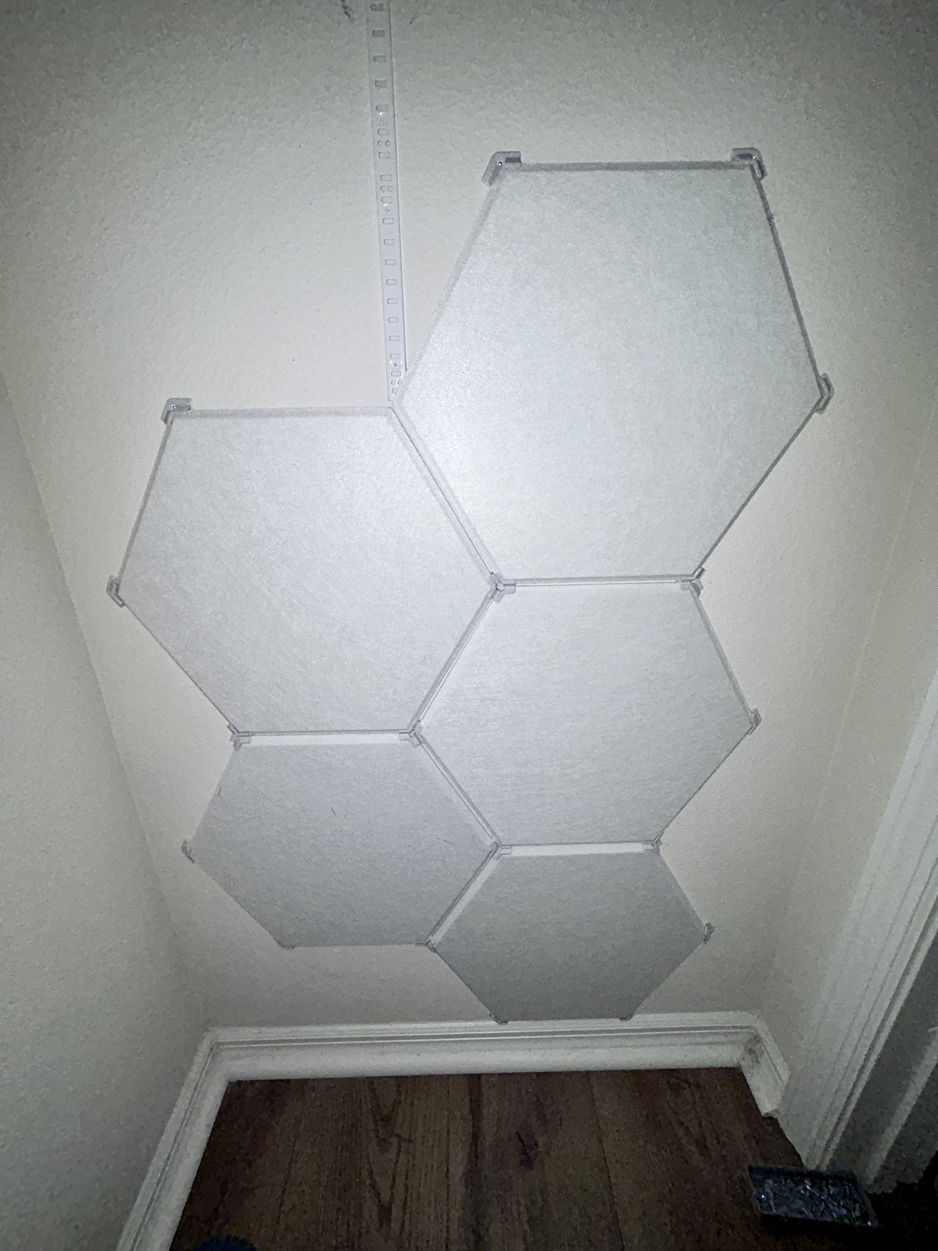 Hex Acoustic Tile Mounting Brackets