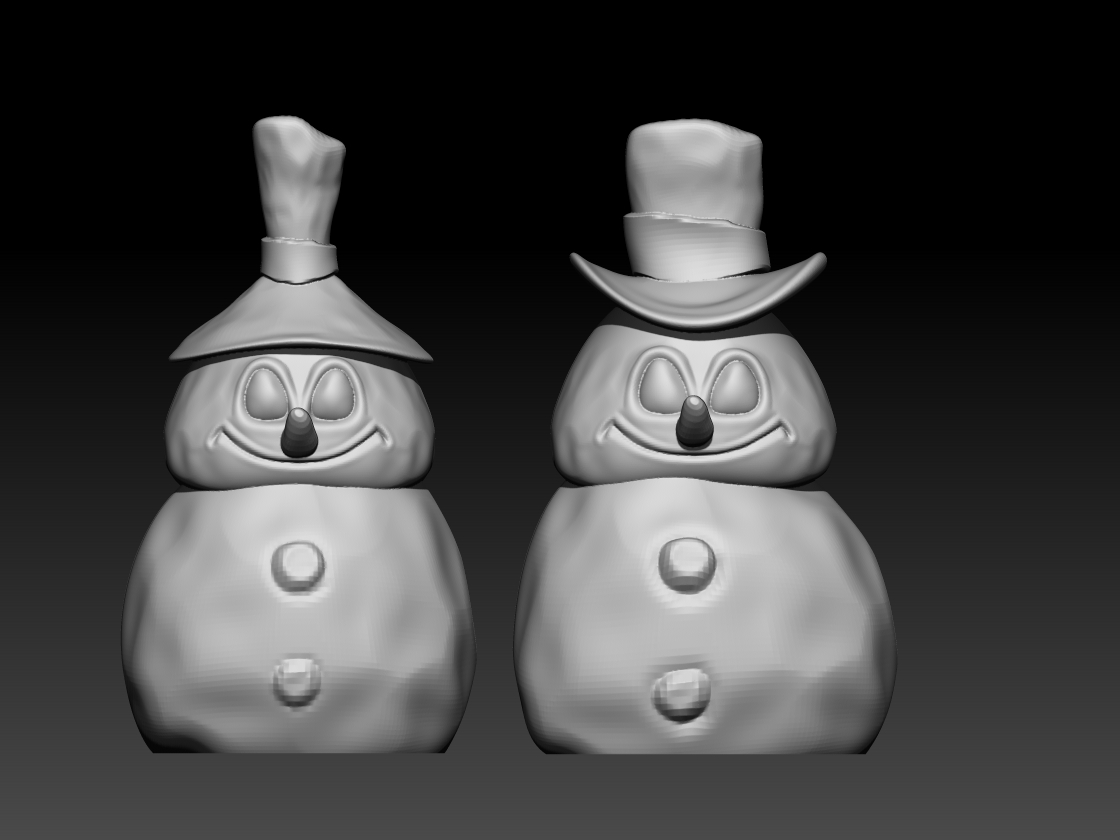 Snowmen by Onu_Heino | Download free STL model | Printables.com