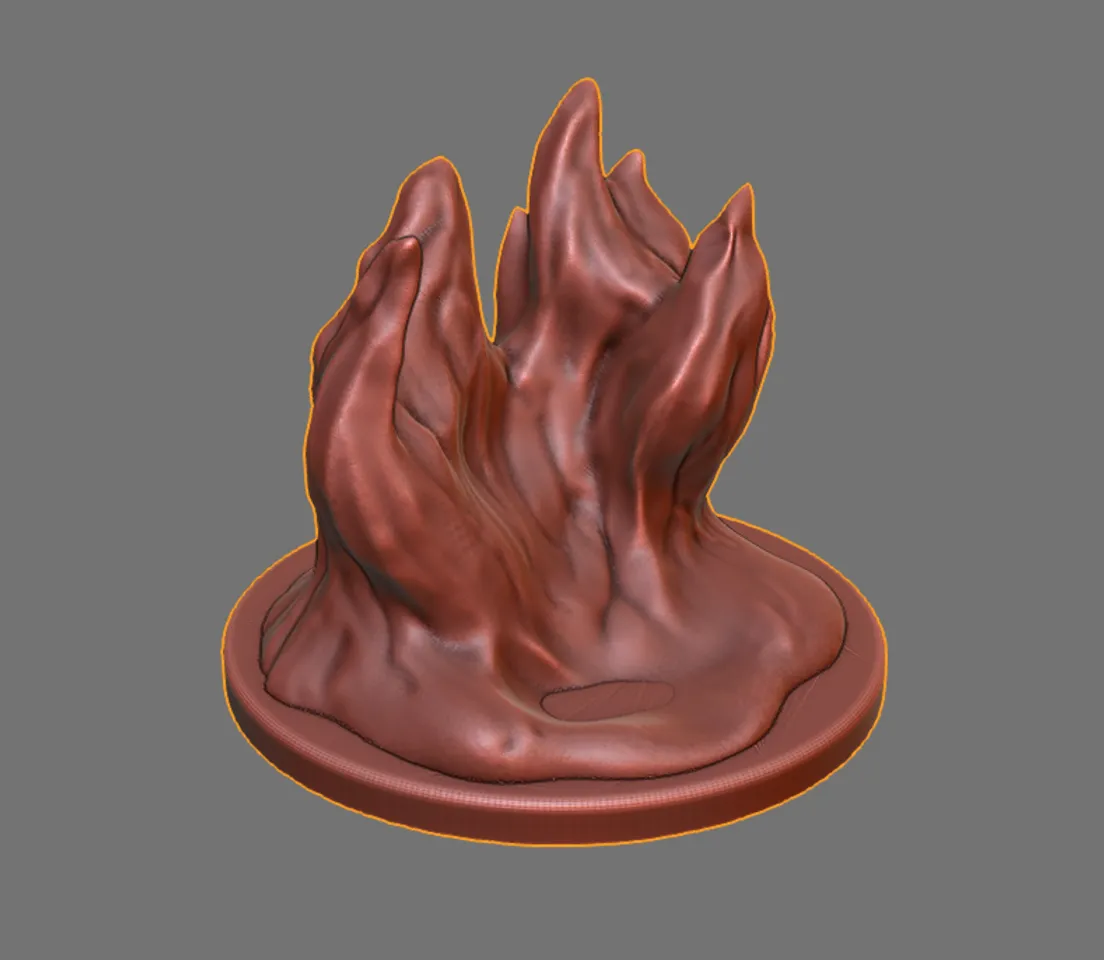 Fiery base by ji11x38 | Download free STL model | Printables.com