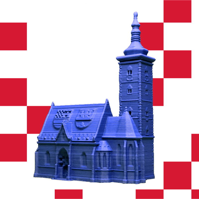 St. Mark's Church - Zagreb , Croatia